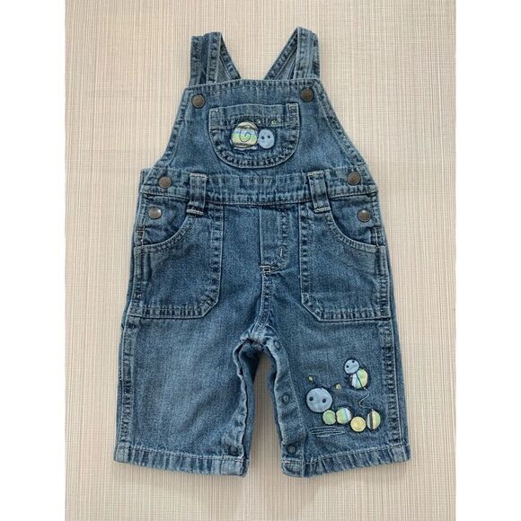 "KOALA KIDS" Medim Wash Baby Boy Denim Utility OVERALLS 0-3 Months

Koala Kids - Picture 1 of 7